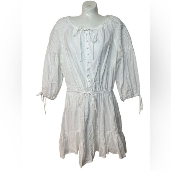 Sabo Skirt Anouk Dress in White - Picture 5 of 11